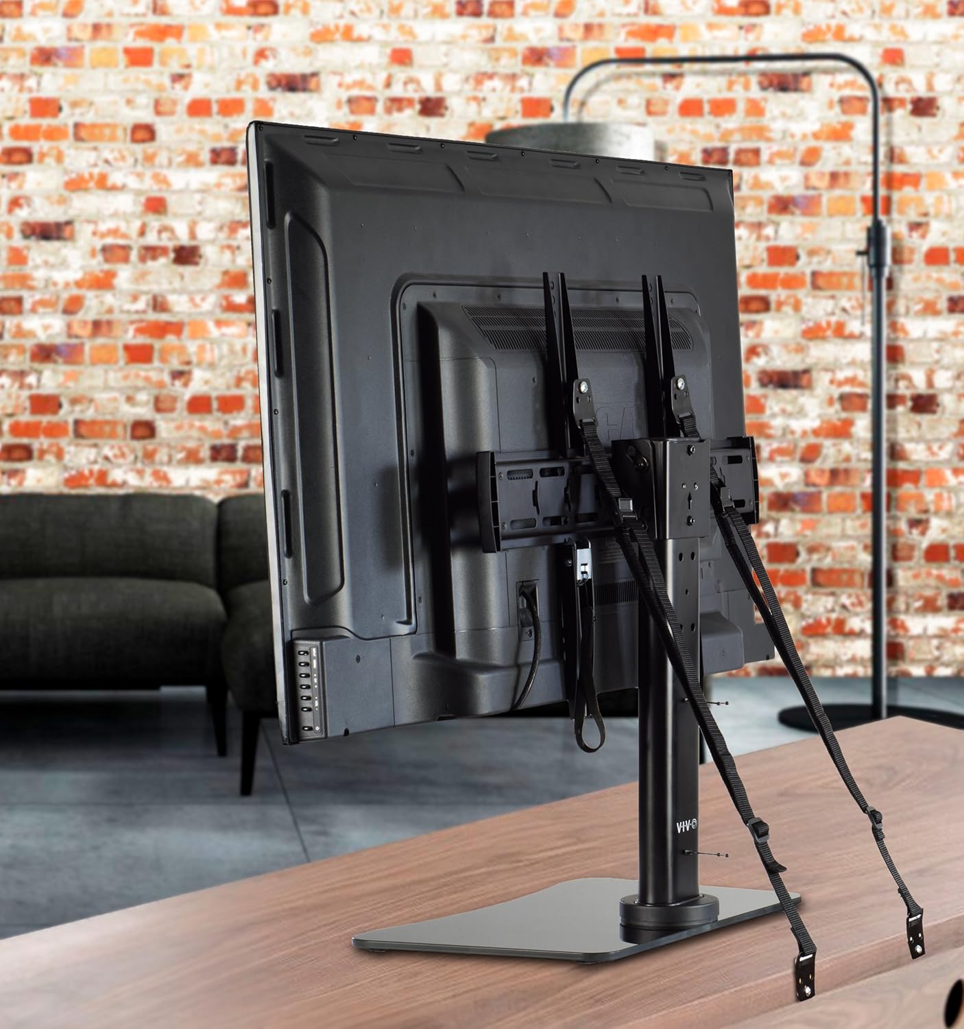 VIVO STAND-SK02 TV Anti-Tip Heavy Duty Dual Cable Kit, Non Tipping Safety Straps for Screens or Furniture Mounting