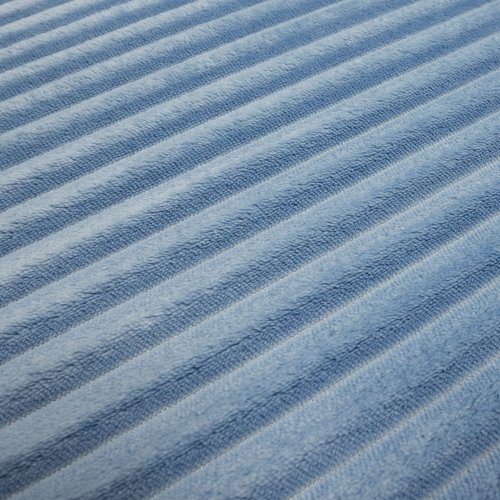 Mohawk Home 17" x 24" Augusta Bath Mat Sky Blue Machine Washable Non Slip Bathroom Rug