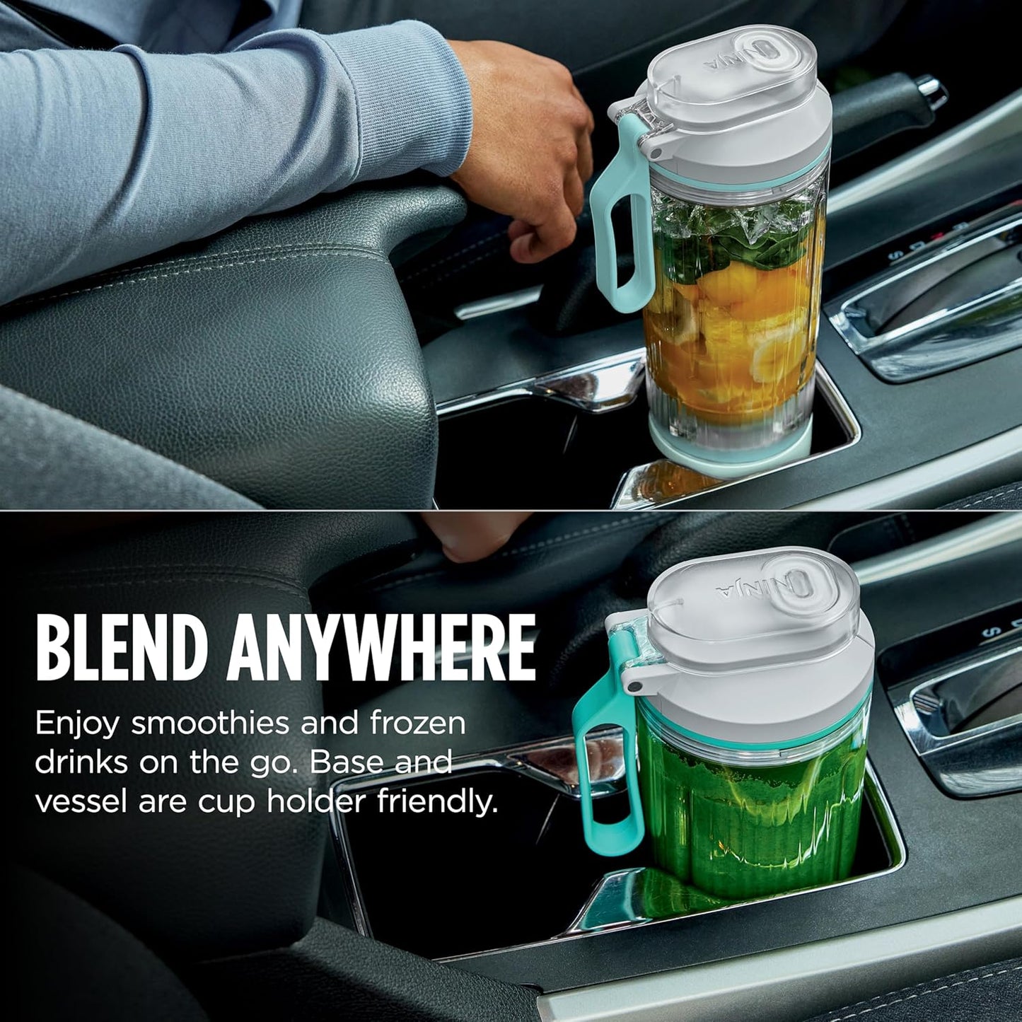 Ninja Blast Max Portable Blender - Cordless 22 oz Personal Smoothie Maker | Ice Crush & Dishwasher Safe, Navy