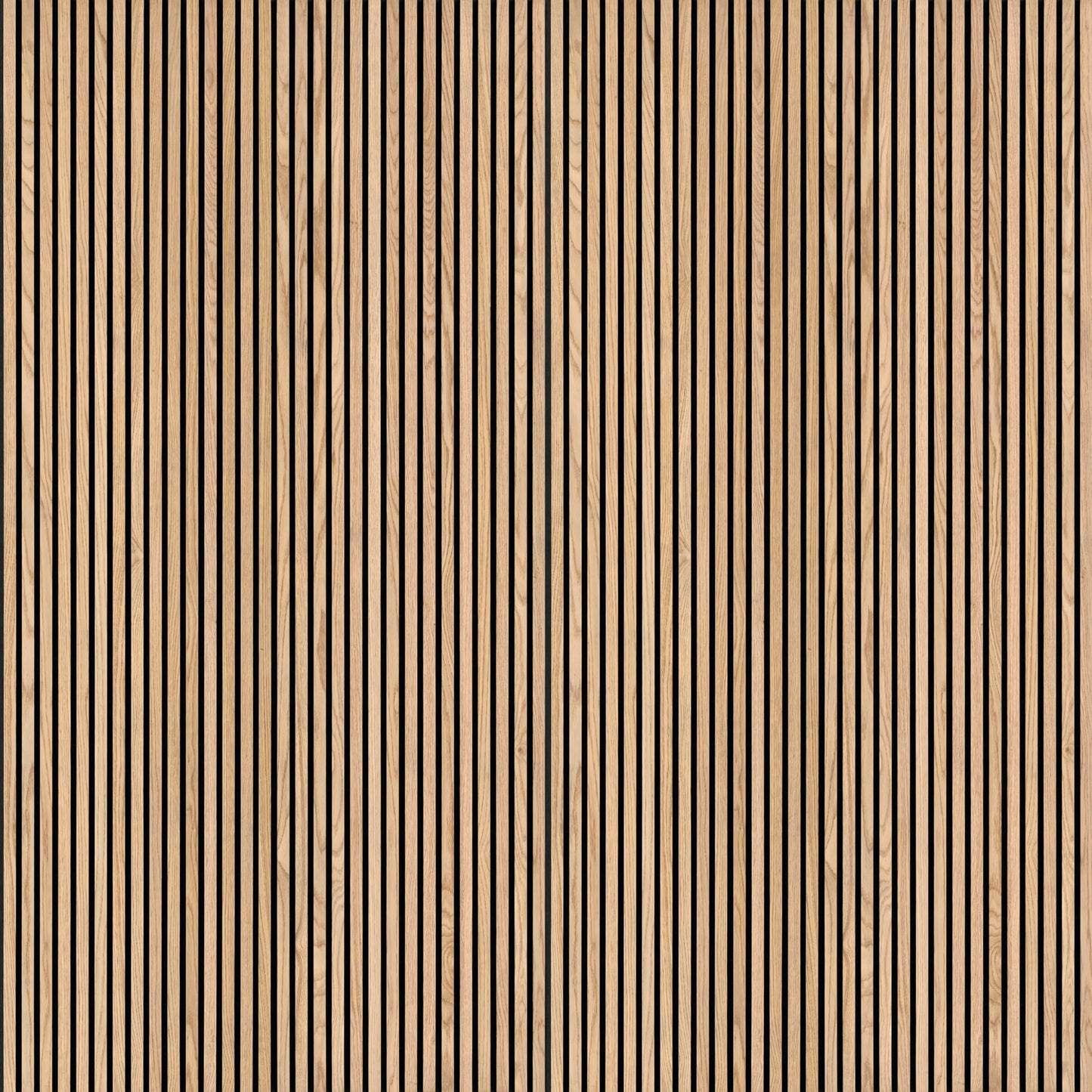 MSI 4-Pack Acoustic Wood Slat Wall Panels for Interior Decor, 3D Fluted Sound Absorbing Wood Paneling for Accent Wall Ceiling Kitchen Living Room Bedroom, Eco-Friendly MDF - 9.5 in. x 94.5 in. Natural