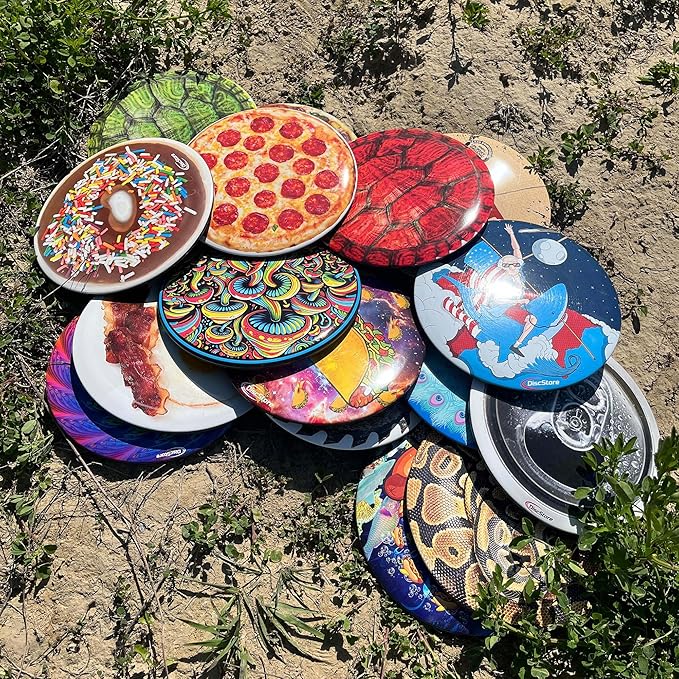 Discraft ESP Buzzz Supercolor Midrange Disc Golf Disc - Custom Design Discraft Discs - Straight Flying and Great for All Skill Levels - Free Mini Marker Included