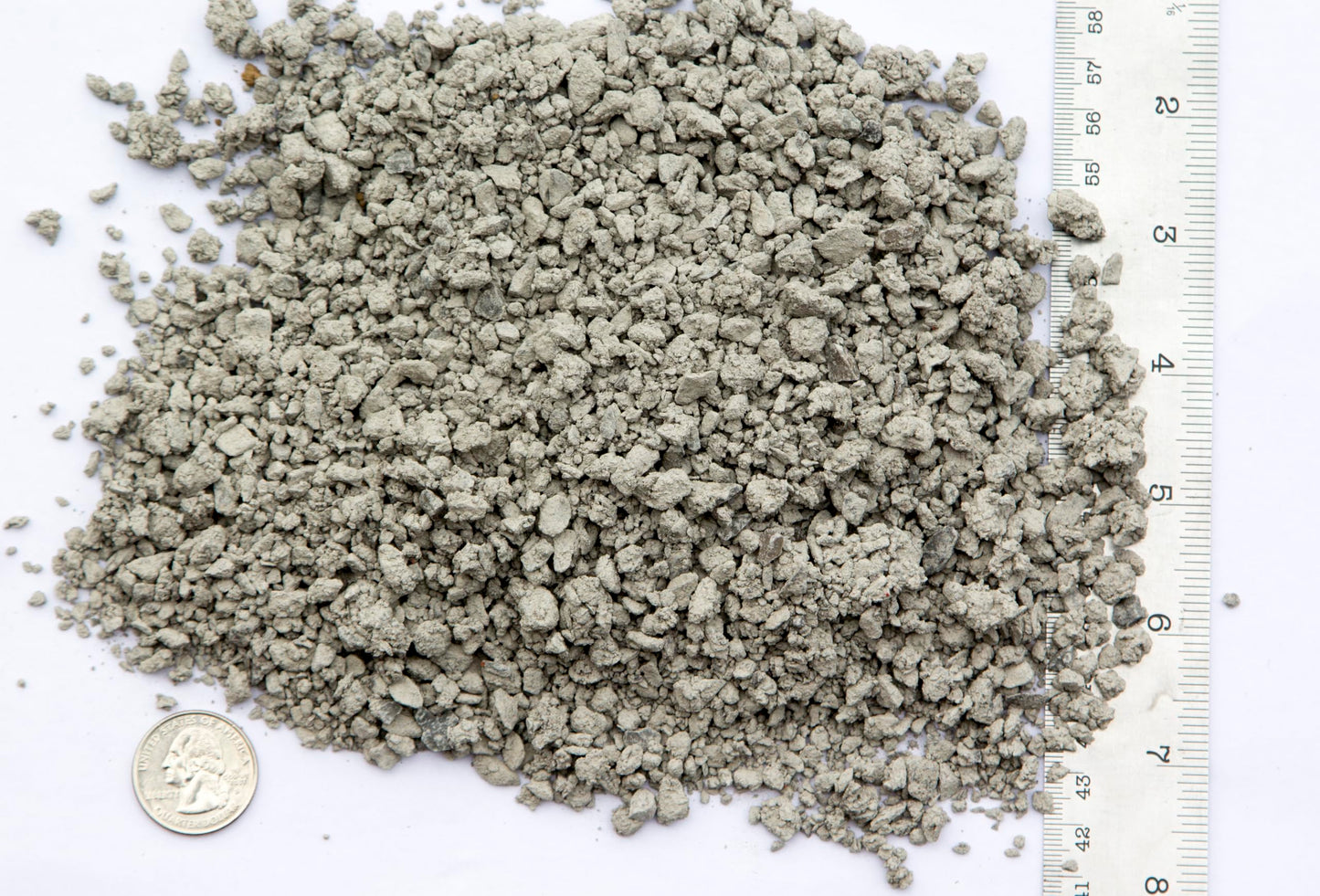 Crushed Limestone Gravel – Gravel Company Quarter Down for Driveways, Paver Base, Patios & Walkways – Angular Stone (3 lbs)