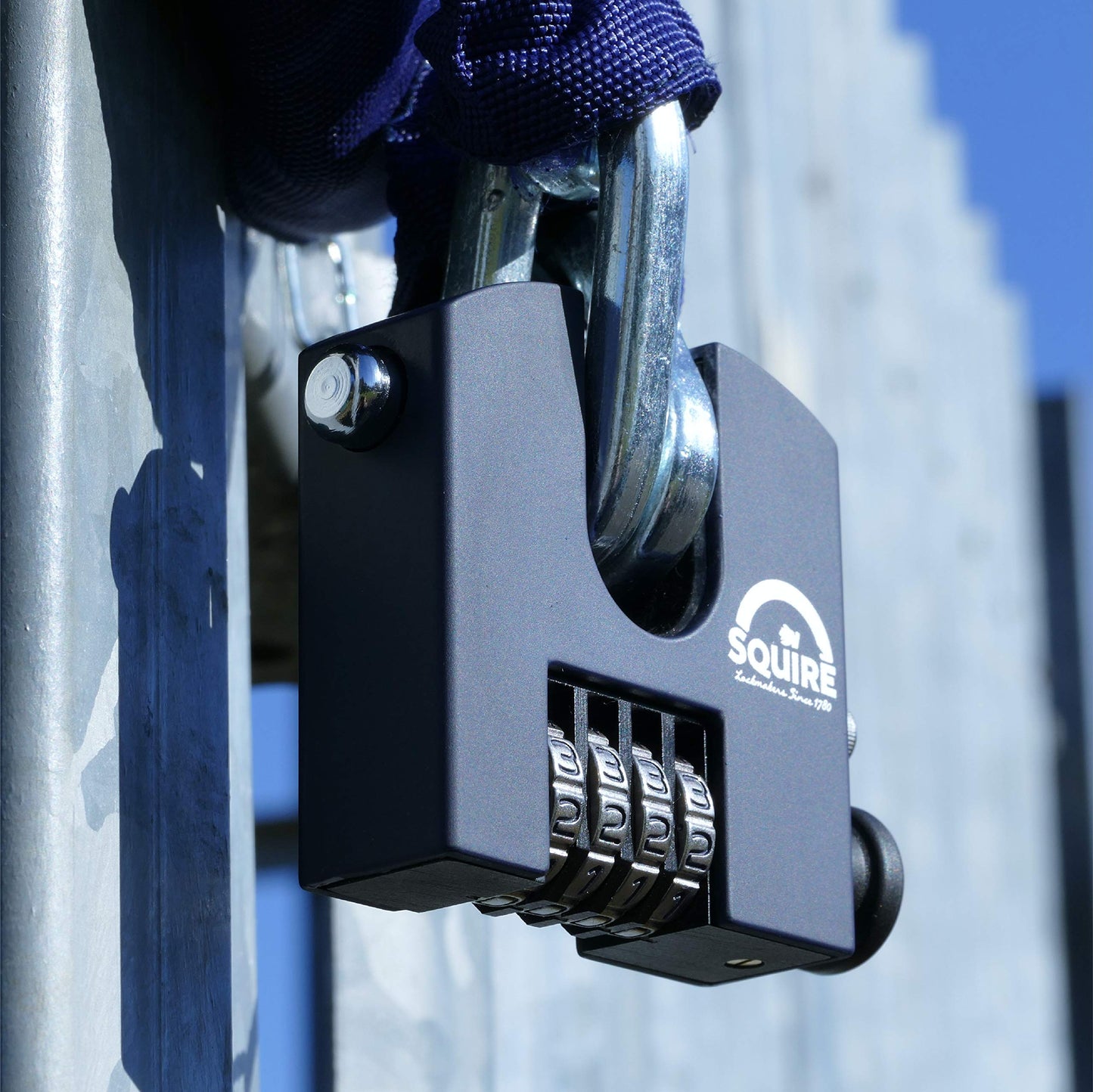 Squire Locks SHCB65 Stronghold Hi-Security Padlocks, Black