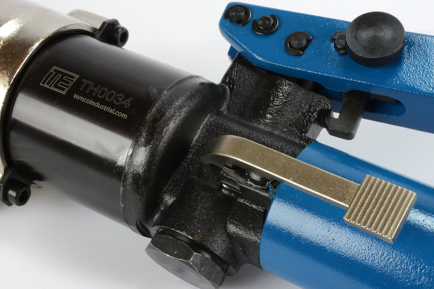 TEMCo 4ga-750mcm HYDRAULIC LUG CRIMPER TOOL TH0034 - Electrical Battery Terminal Cable Wire