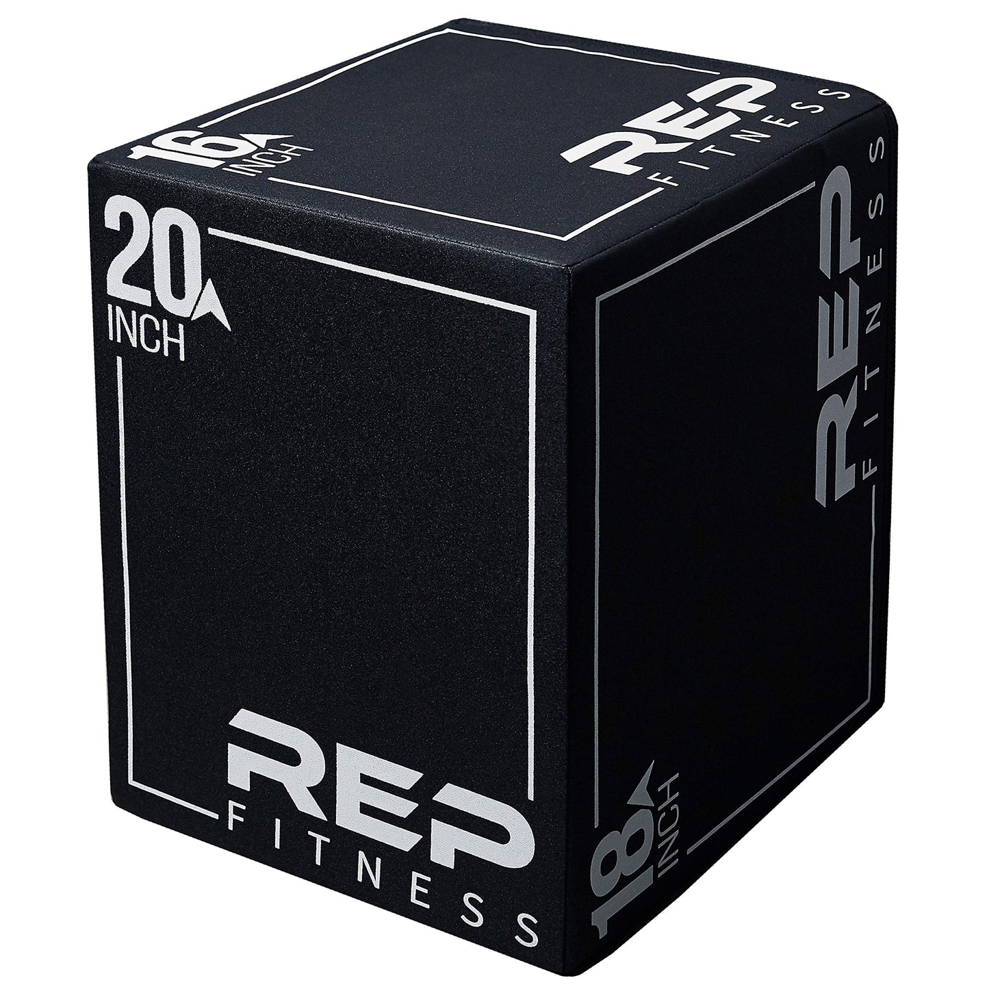 REP Soft Plyo Box | 20 inch | 3-in-1 Foam Jump Box | Plyometric Training Platform | Home Gym Workout Equipment | Step Exercise Block | Non-Slip Jumping Mat | Adjustable Height