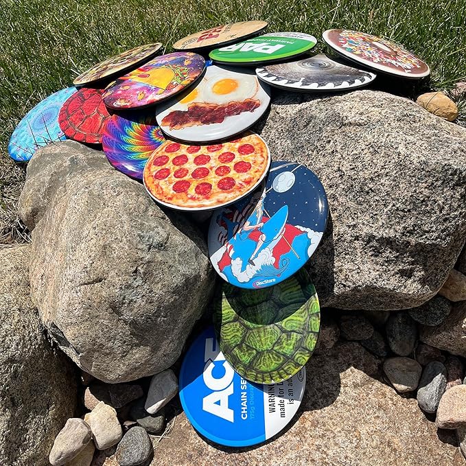 Discraft ESP Buzzz Supercolor Midrange Disc Golf Disc - Custom Design Discraft Discs - Straight Flying and Great for All Skill Levels - Free Mini Marker Included