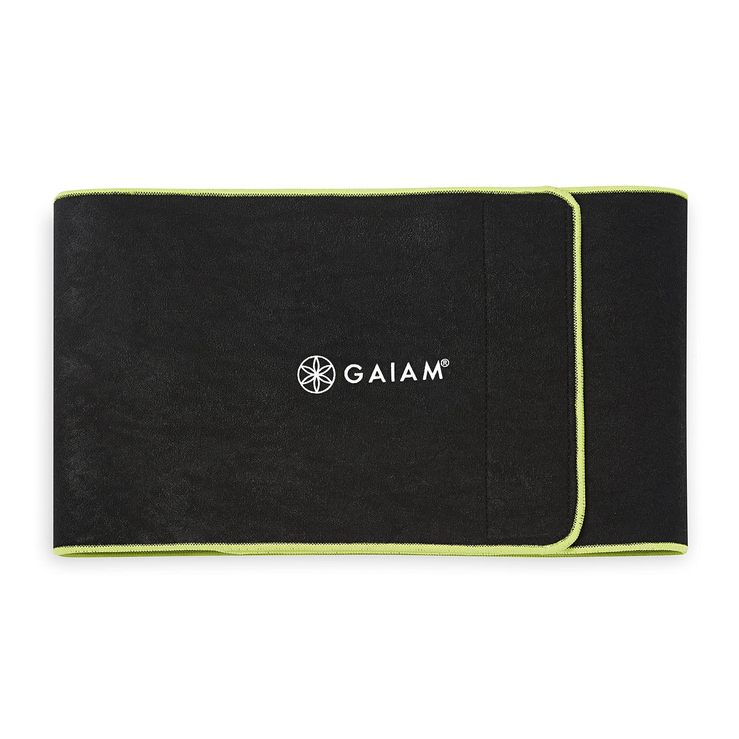 Gaiam Waist Trainer for Women and Men - Slimmer Belt and Sweat Band for Lower-Back Support and Activated Core - Reinforced, Adjustable, and Durable Construction - 8" W, 38.5" L