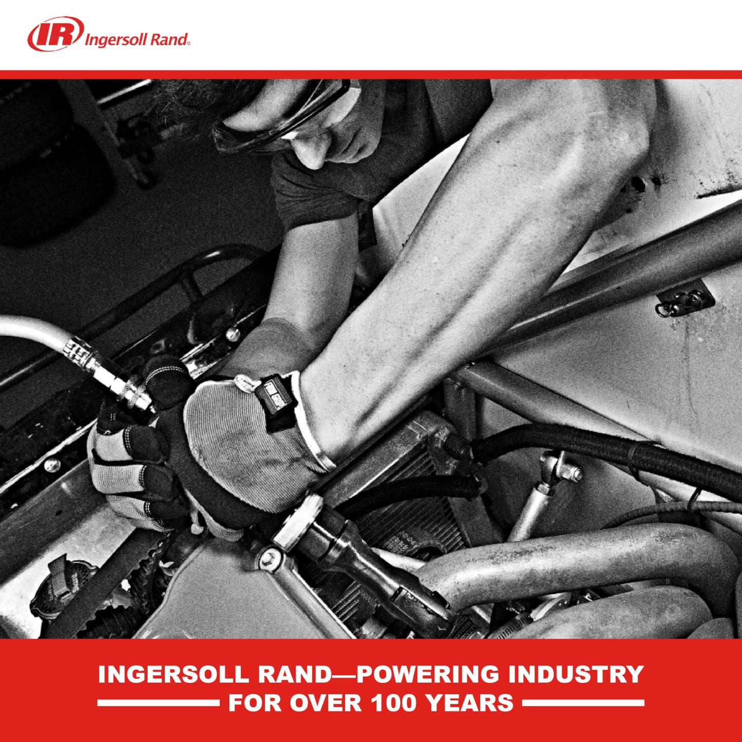 Ingersoll Rand 123MAX Vibration Reduced Air Hammer, 3,530 BPM, 2-5/8" Stroke, Round Shank