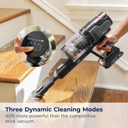 Bissell CleanView XR Cordless Vacuum - Lightweight, 35-Min Runtime, Tangle-Free Brush Roll, XL Tank, Wall Mount