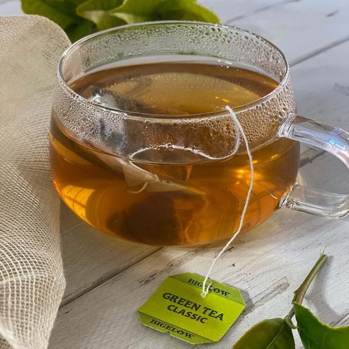 Bigelow Tea Classic Green Tea - Caffeinated, 20 Count Box | Pack of 6 for 120 Total Tea Bags