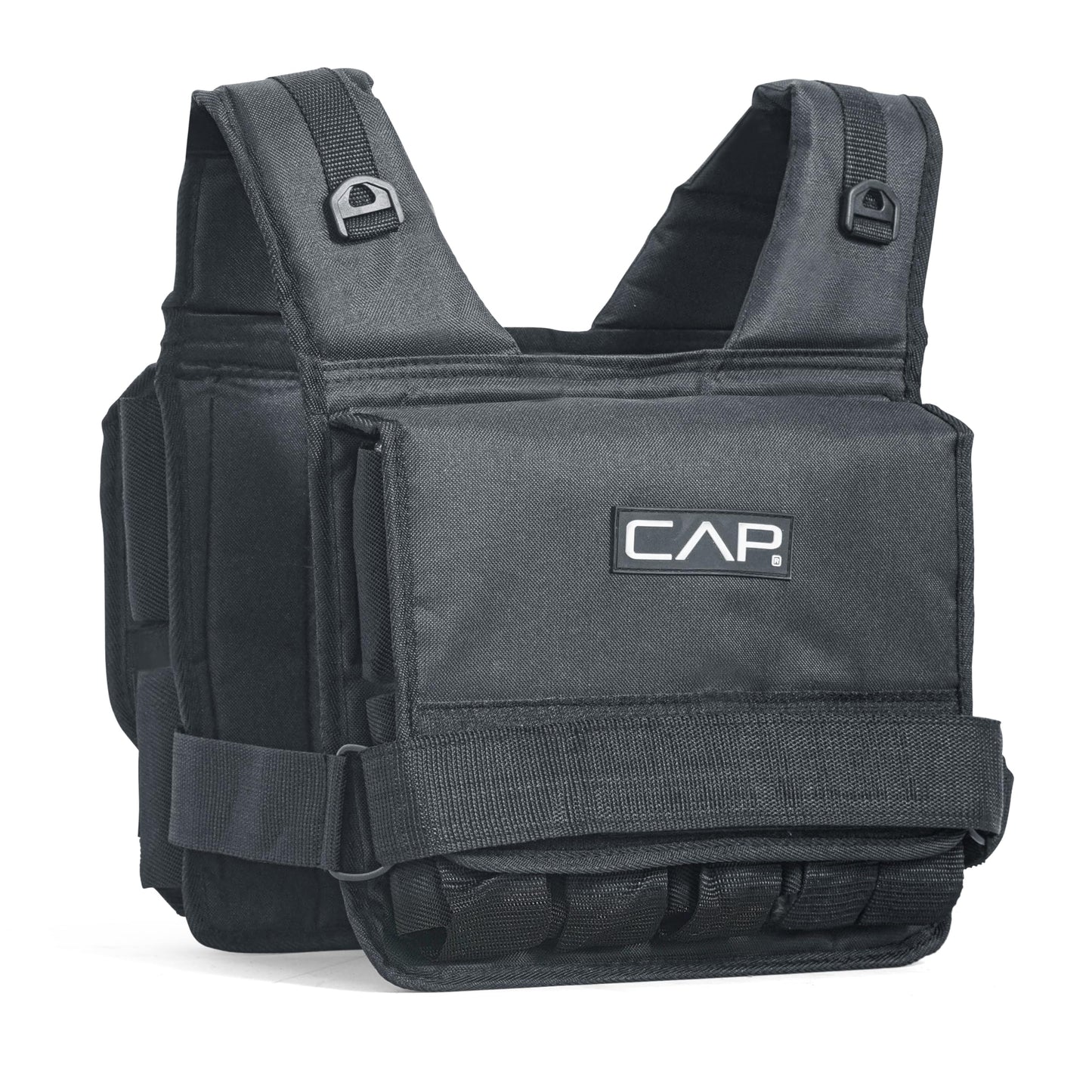 CAP 20 LB Adjustable Weighted Vest – Full Body Workouts, Cardio, Walking & Running, Weight Vest for Men and Women