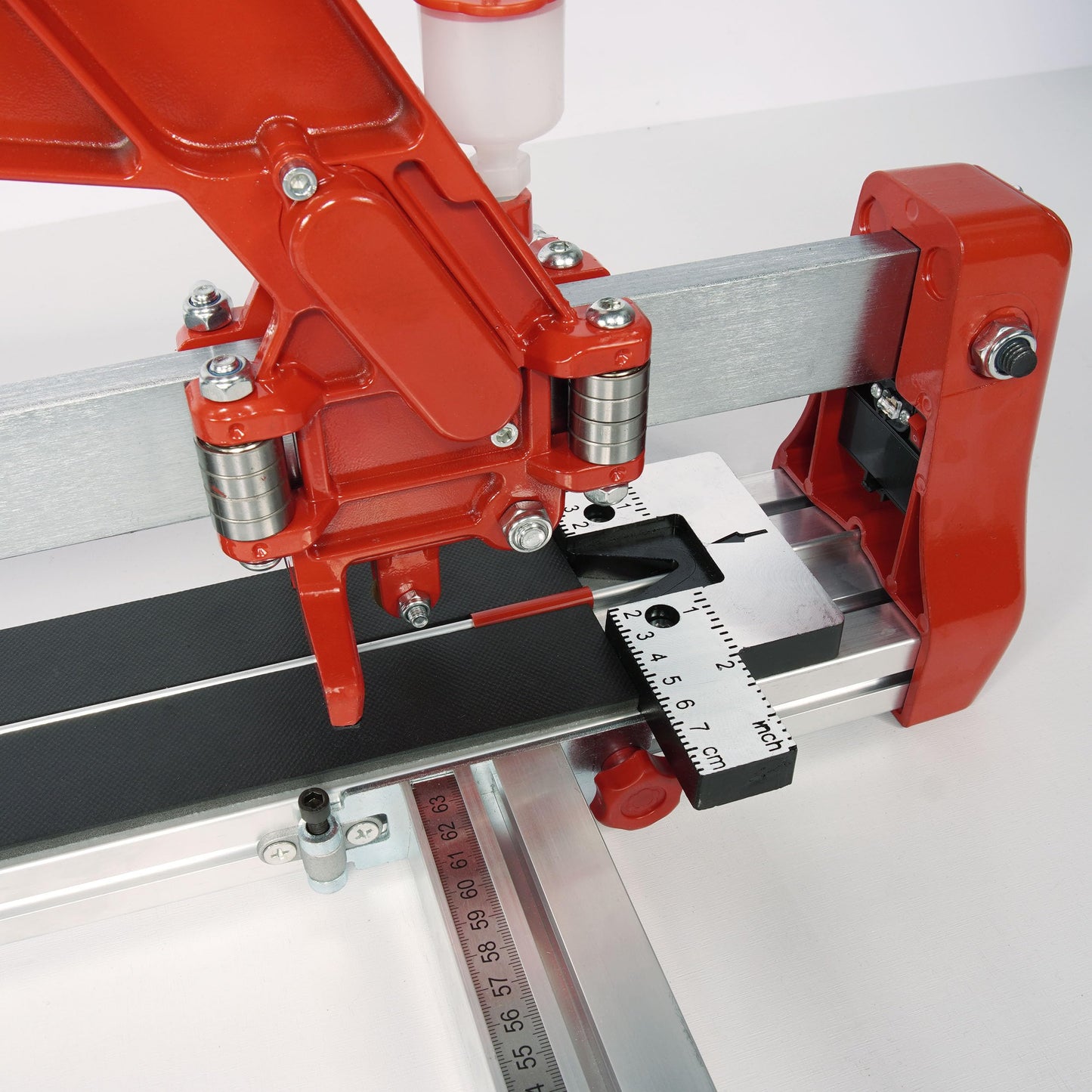 ROJOO 48inch Manual Tile Cutter Machine Single Slide Rail Adjustabl Ceramic Porcelain Tile Floor Cutting Heavy Duty 1200mm