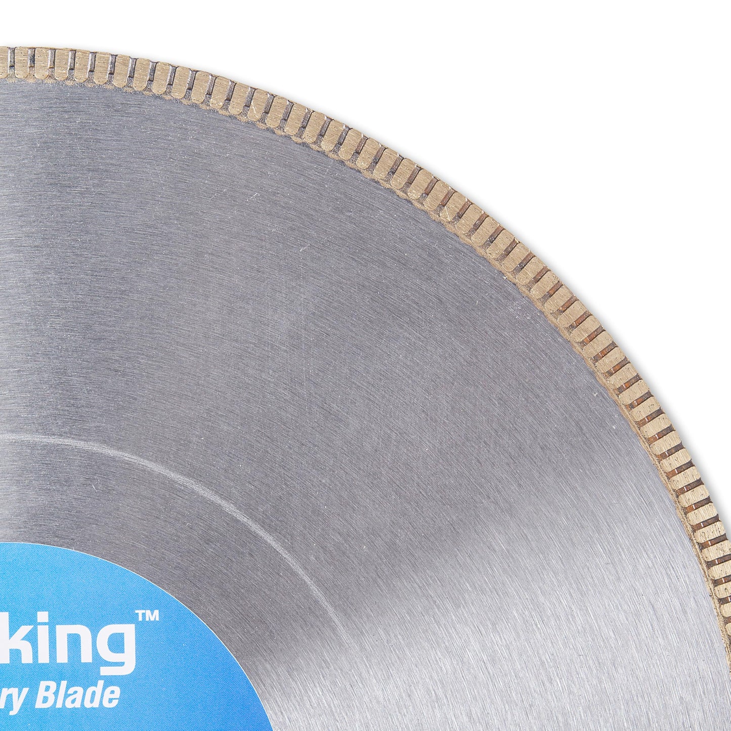 Gemking Lapidary Saw Diamond Blade, 14-inch, Ultra-Thin Notched Rim for Gemstones, Agate, Geodes (14" X .060 X 1 Arbor)
