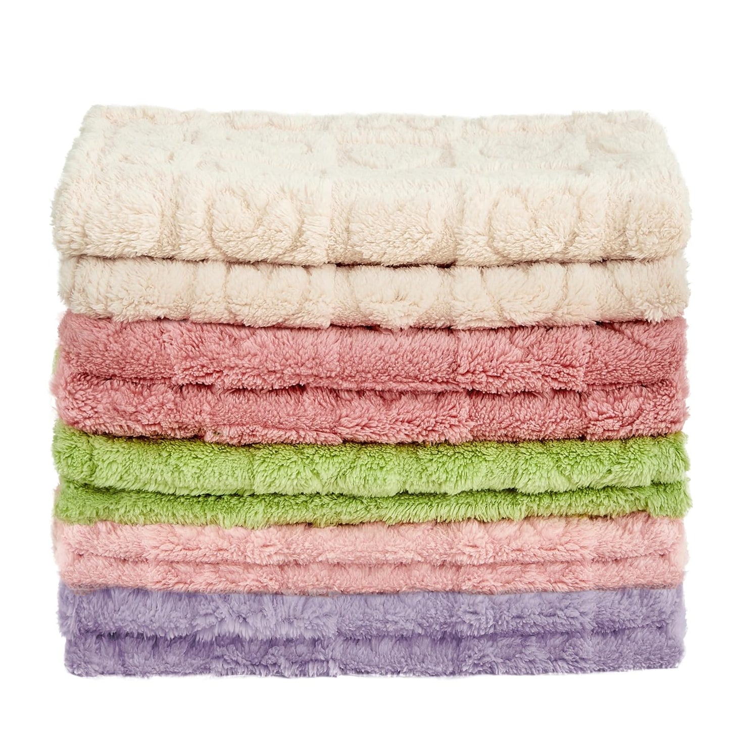 Yurhap Fleece Baby Blanket - Ultra Soft Heart Checkered Design for Boys & Girls | 30”x40” Green