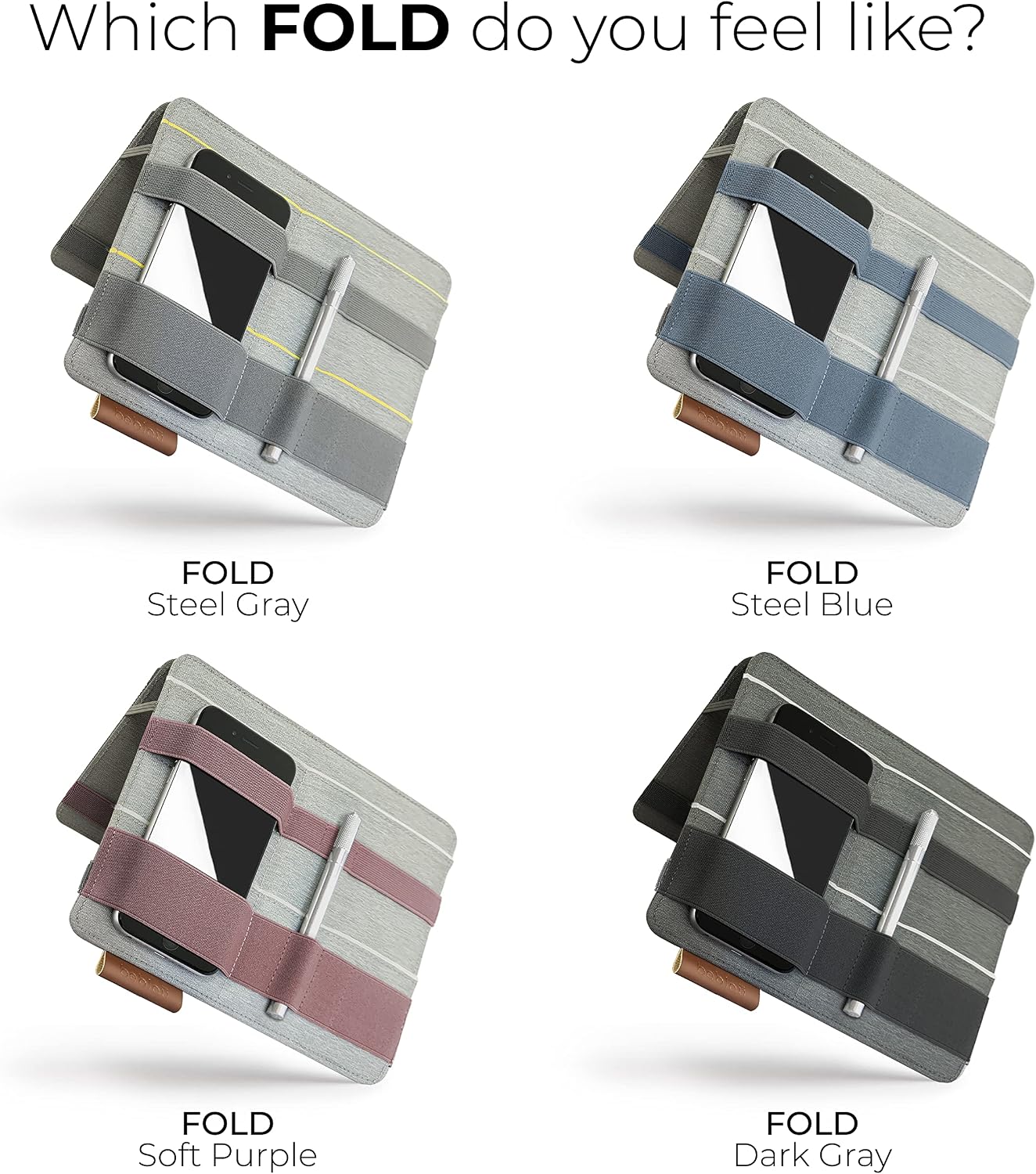 Backpack Beblau FOLD Portable TECH Organizer attachable to your Devices | Desk Sleeve | Gadget case | Working from Home