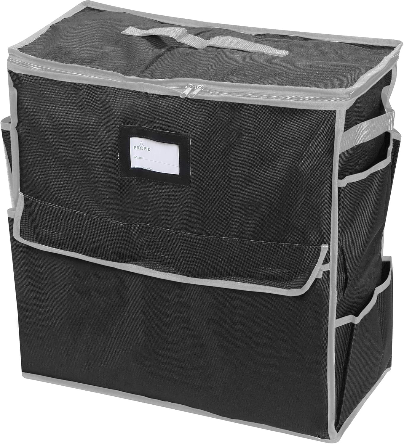 ProPik Holiday Storage Organizer - Unique Gift Bag & Wrapping Accessories | Black