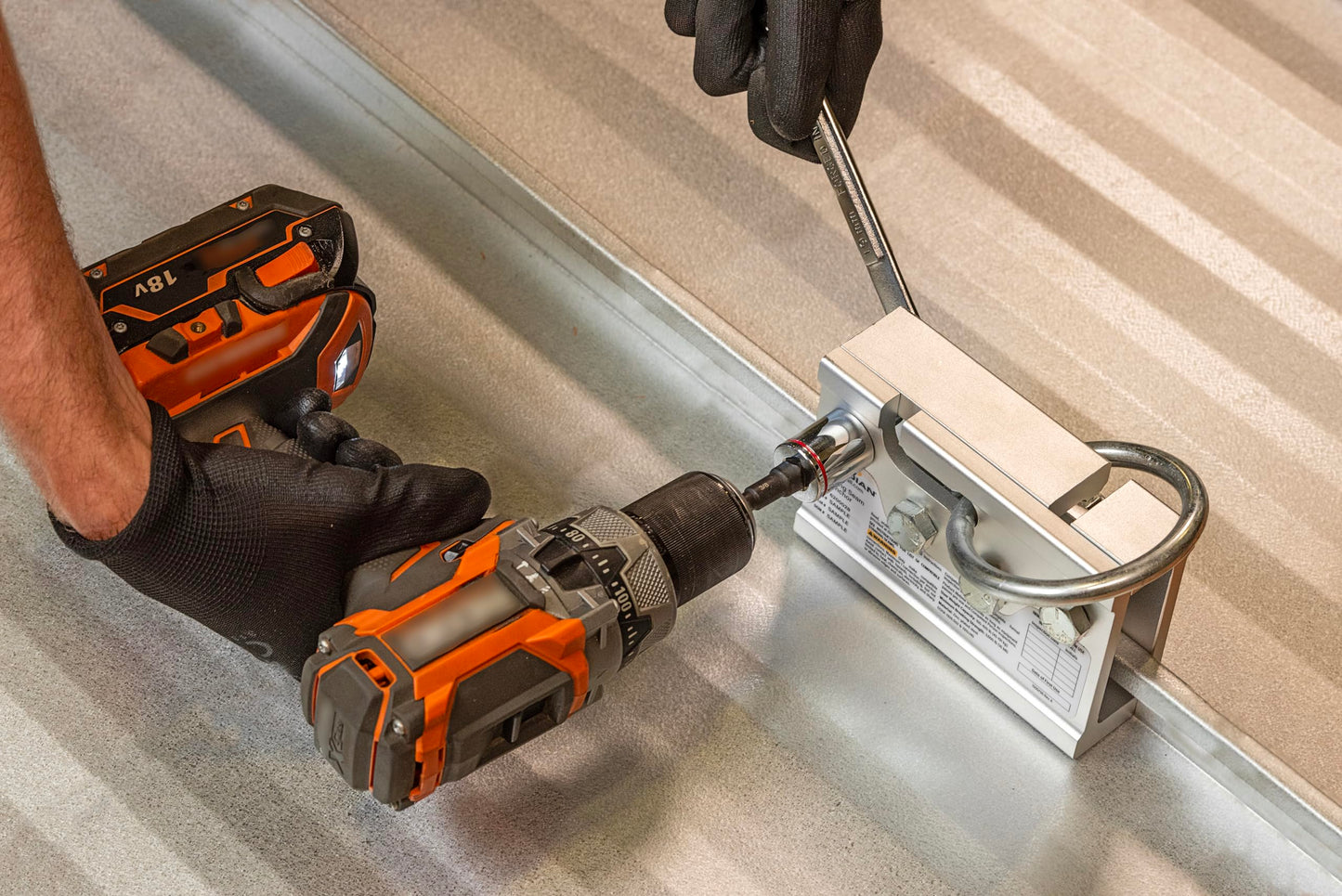 Guardian Fall Protection 10600 Standing Seam Roof Clamp