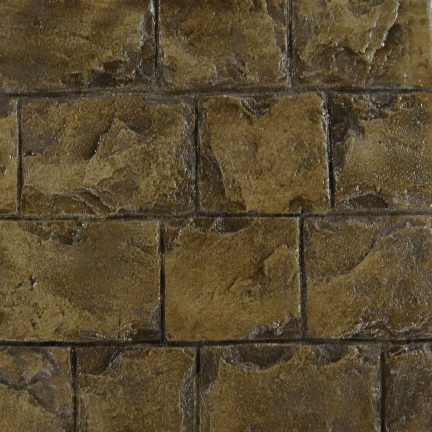 Roman Cobble Concrete Stamp Set by Walttools | Classic Decorative Cobblestone Pattern, Sturdy Polyurethane Texturing Mats, Realistic Detail (5 Piece)
