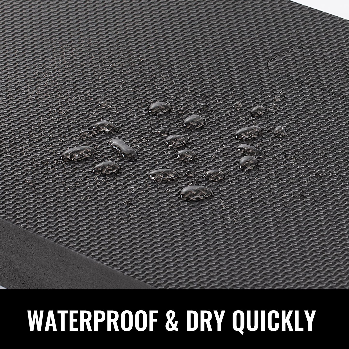 NETANY Extra Thick Kneeling Pad for Gardening, Comfortable Knee Pad Cushion, Extra Large Foam Kneeler Mat for Gardening, Baby Bath, Workout, Exercise & Yoga, Mechanic, 17.8 x 11 x 1.5 in, Black