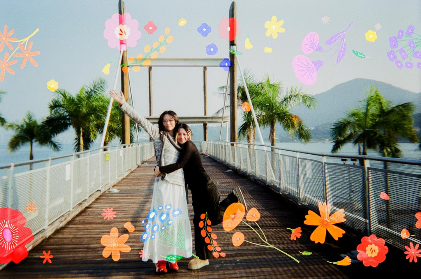 RETO 400 35mm 27EXP, ISO400, color Blossom Disposable Film Camera Color Negative Film, Focus Free, Easy to Use, Built