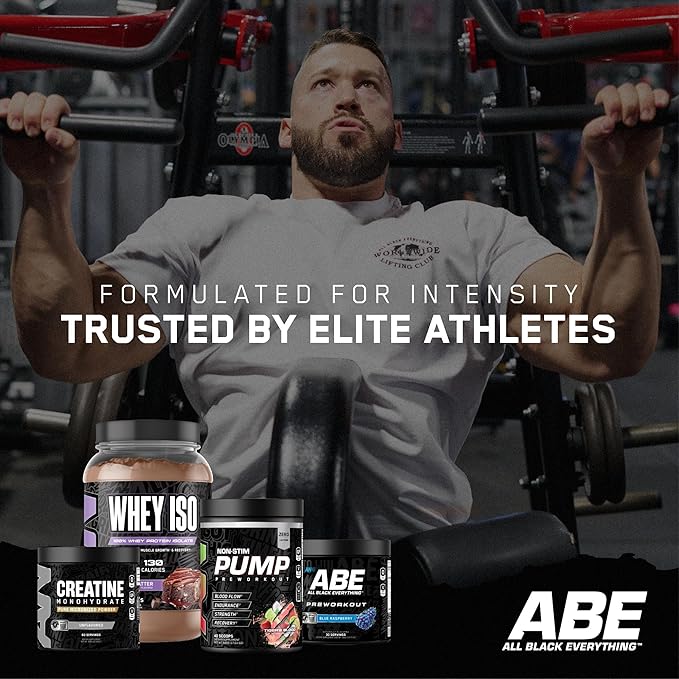 All Black Everything Pre Workout Powder | 30 Servings | Baddy Berry | 350mg Caffeine | Nootropic Pre-Workout Blend | Beta Alanine + Citrulline | Energy Supplement for Men and Women