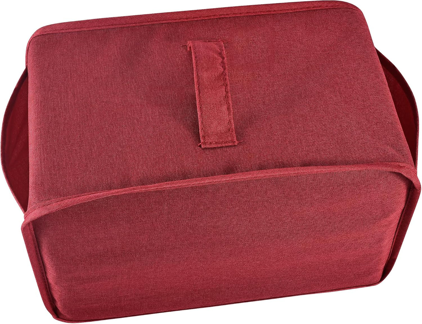 Skiennix Red Toaster Cover - Dust & Fingerprint Protection | Machine Washable, 2 Slice Size