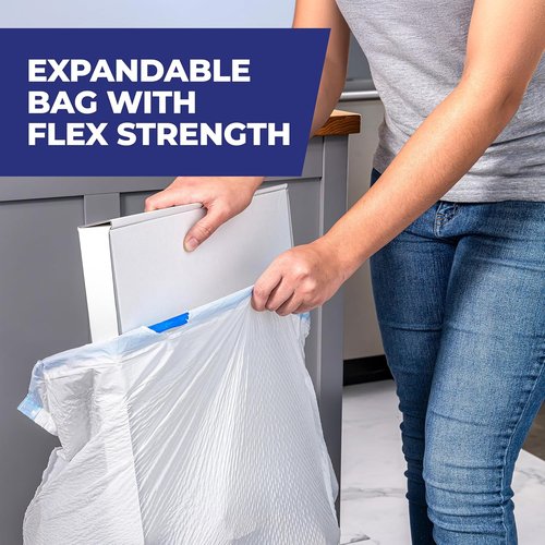 Hefty Ultra Strong 13 Gallon Trash Bags - Leak-Resistant, Puncture-Proof, Fabuloso Scent | 50 Count