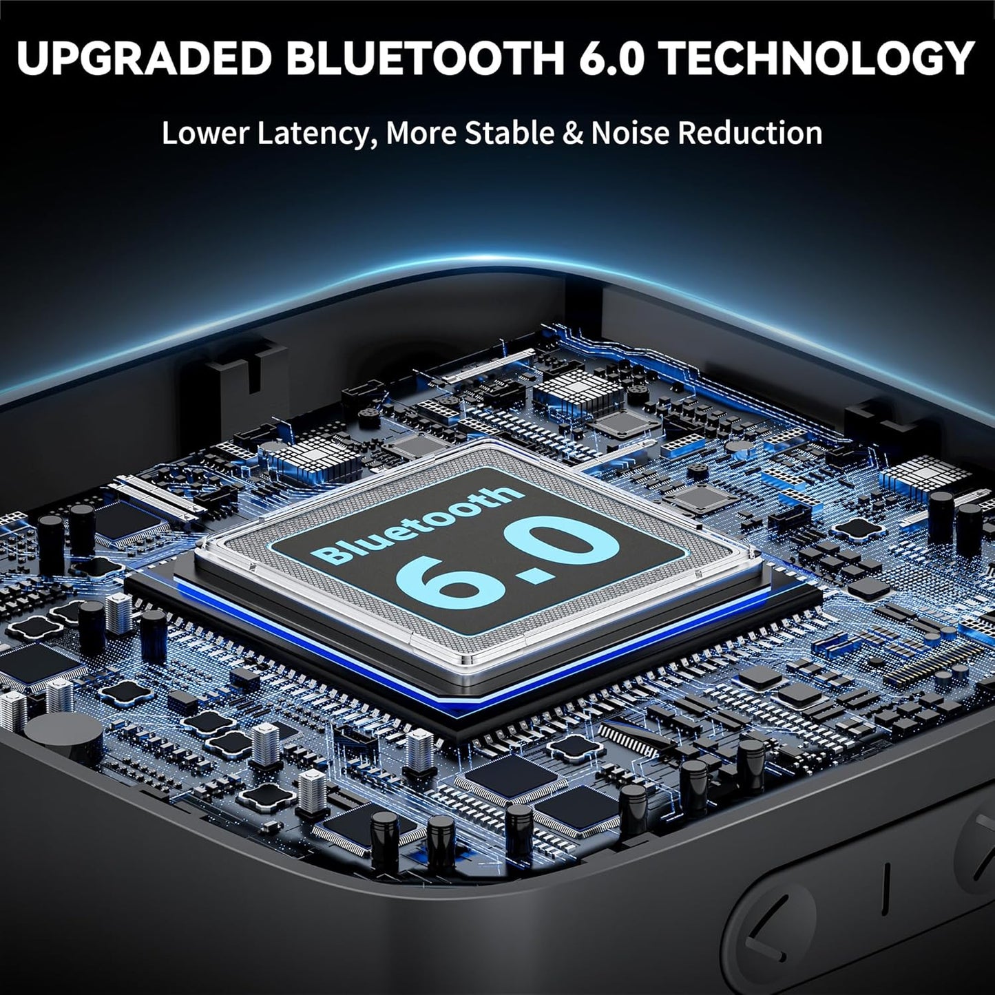 SONRU 6.0 24-Hour 3.5mm/RCA, Bluetooth Receiver, Bluetooth Adapter for Old Receiver, Low Latency, Battery Life with AUX