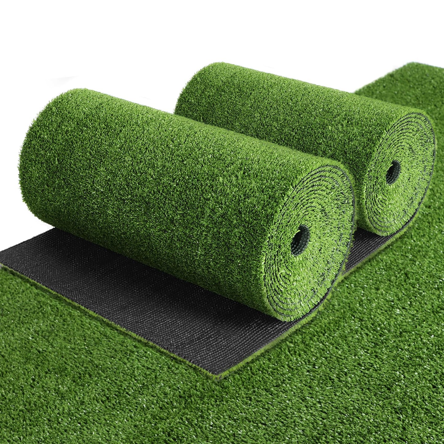XLX TURF Artificial Grass Outdoor Runner Rug - 5FT x 10FT Fake Grass Carpet Low Pile Turf for Balcony Dogs Kids Playground - Pets Friendly