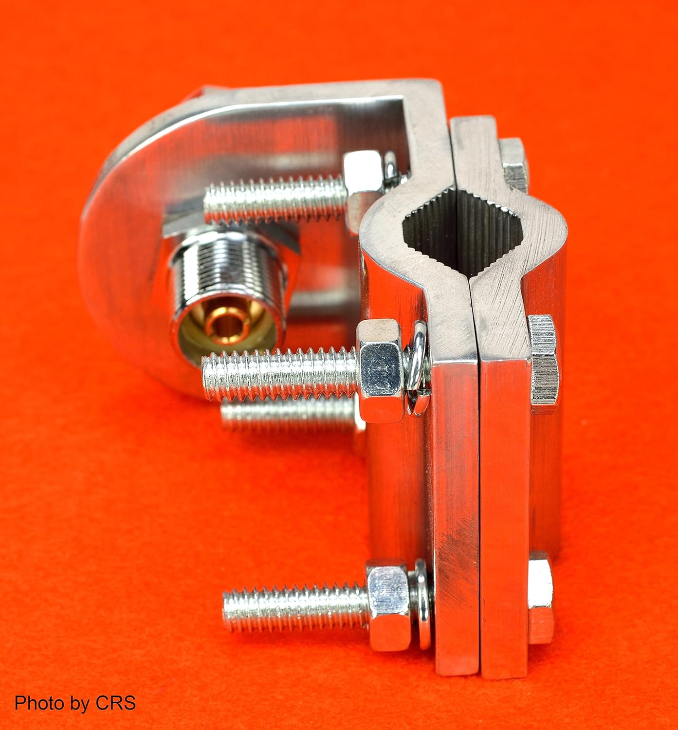 WORKMAN SO239 BRV1 Double Groove CB Radio Antenna Mount W/ Stud