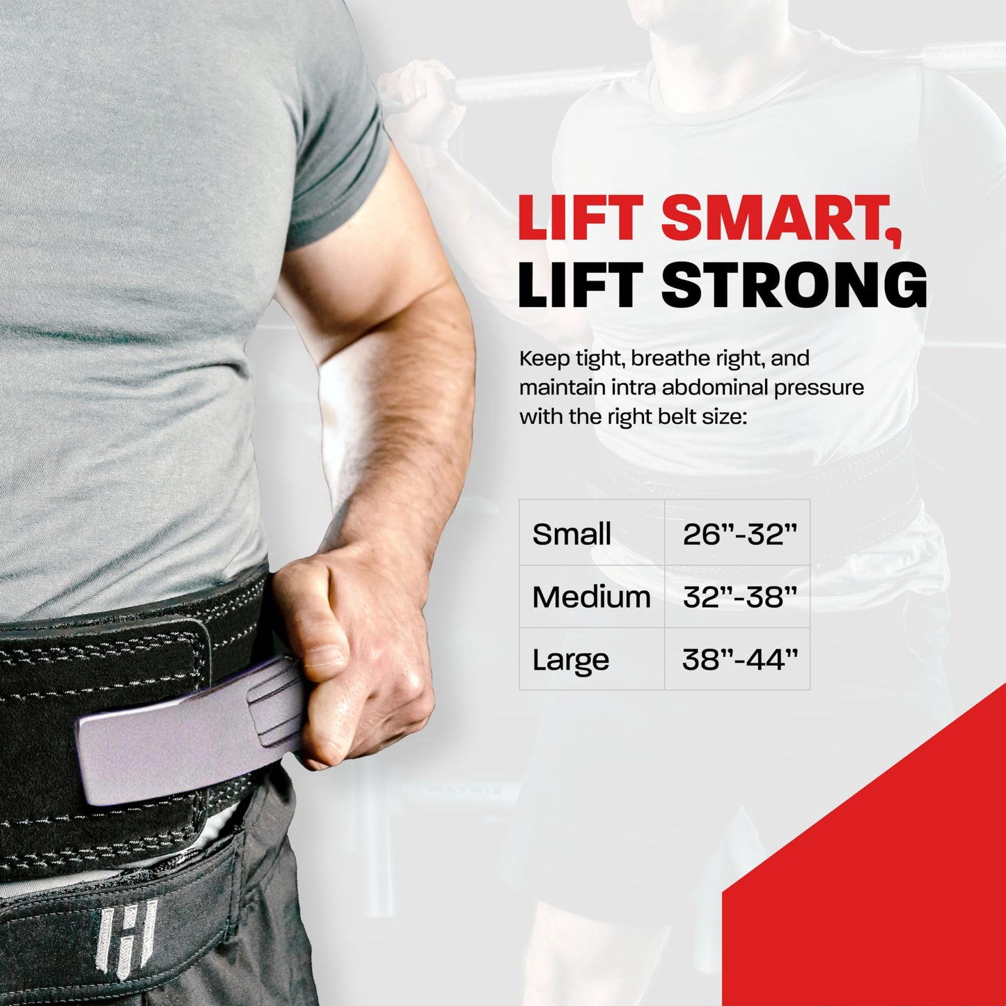 Hawk Sports Weightlifting Belt for Men and Women, 10mm x 4" Genuine Leather Lever Belt for Bodybuilding, Perfect for Deadlifting, Powerlifting, and Squats - Medium, Silver/Black