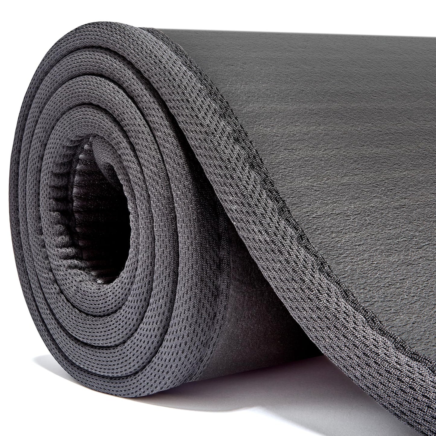 adidas 10mm Extra Thick Training Mat with Carrying Strap and Non-Slip Textured Base - Cushioned Workout Mat for Home Gym, Floor Workouts, and Intense Exercises - Portable and Durable