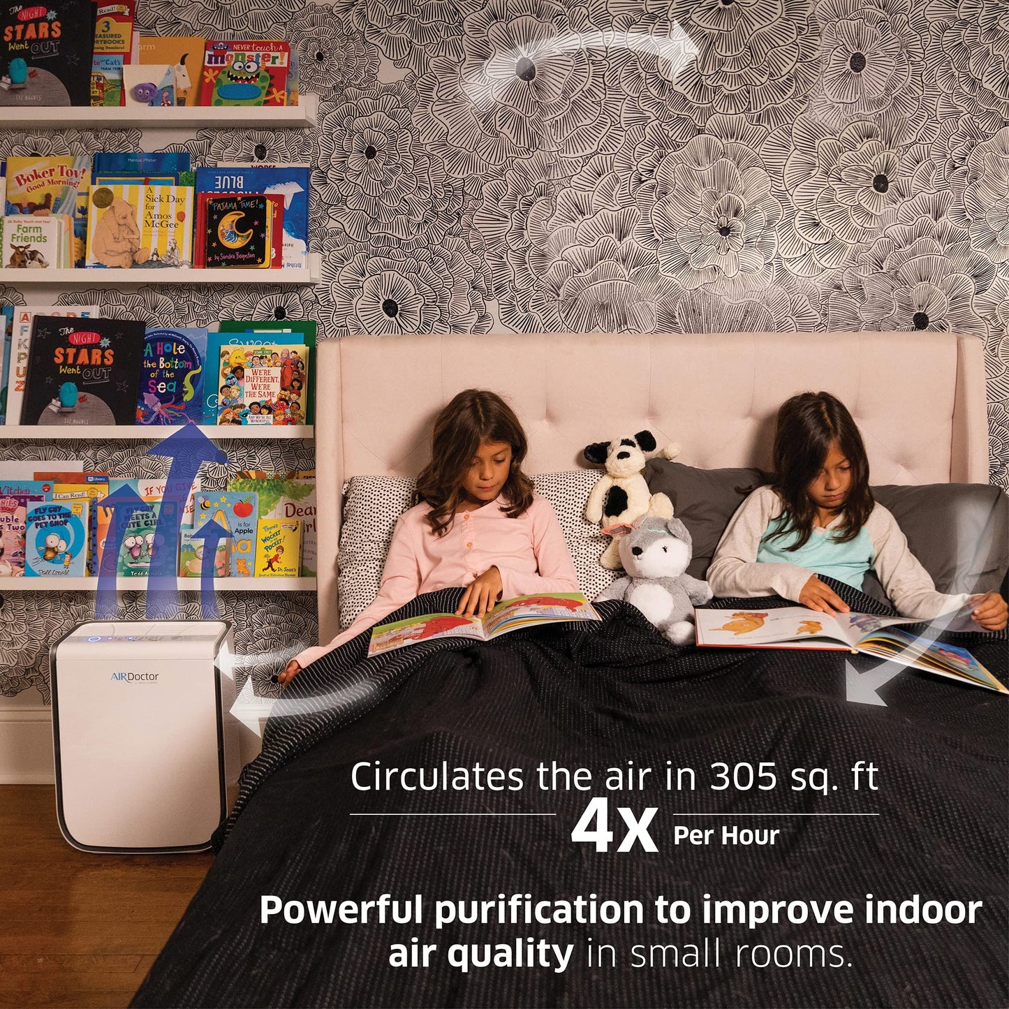 AIRDOCTOR AD3500 4-in-1 Air Purifier with AIRDOCTOR AD2000 4-in-1 Air Purifier