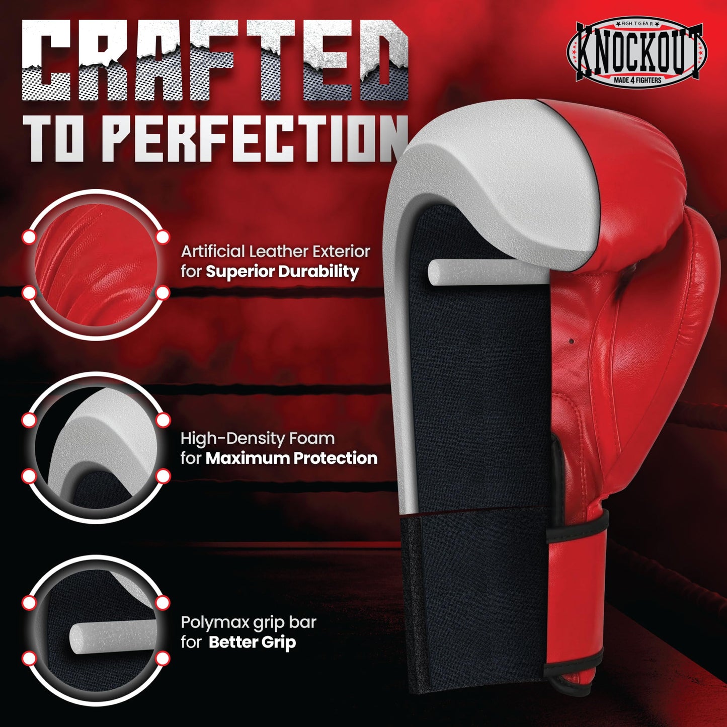 Boxing Gloves for Men & Women – Maya Hide Leather Training & Sparring Gloves for Muay Thai, MMA & Kickboxing, Heavy Bag & Pad Work, Breathable Ventilated Palm Design