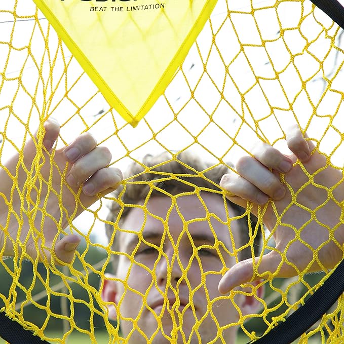 PodiuMax Top Bins Soccer Target Goal, Easy to Attach and Detach to The Goal, Set of 2, for Shooting Accuracy Training