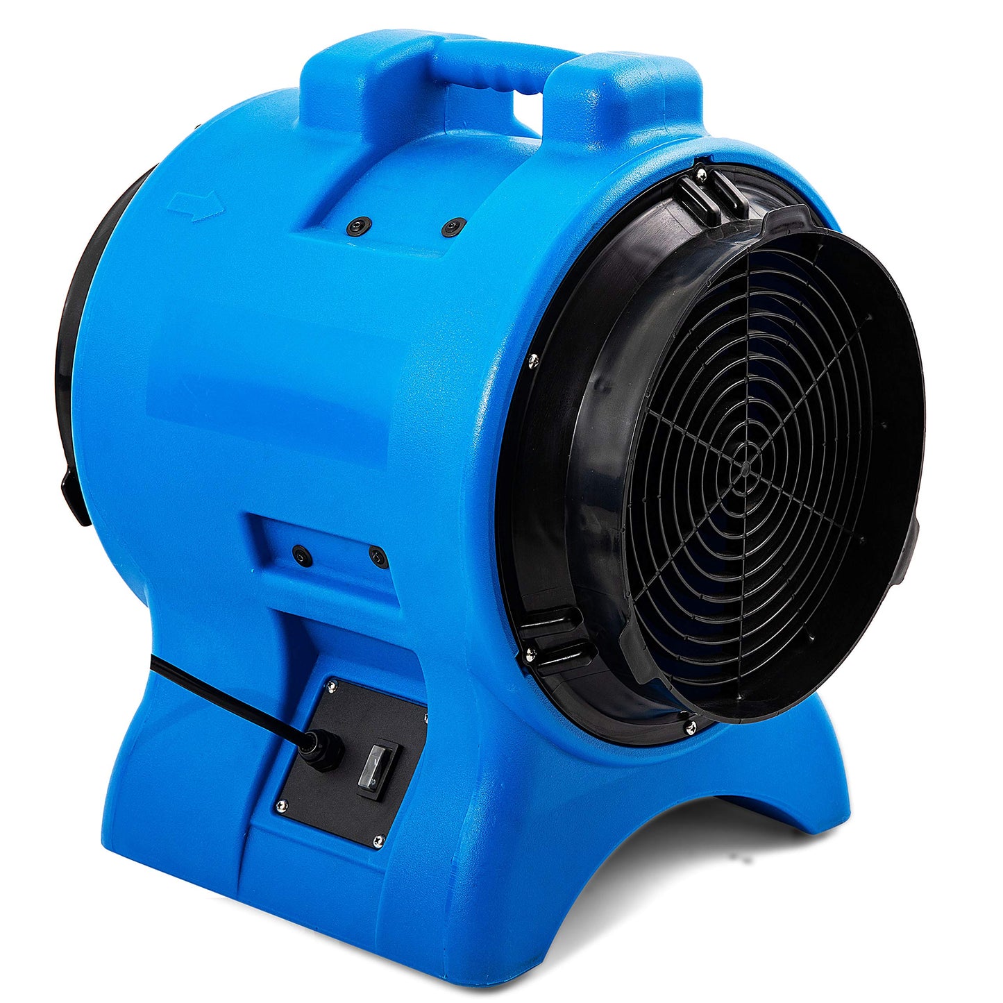 MOUNTO 1HP 3000cfm 12inch Industrial Axial Blower Ventilation Fan Exhaust Blower