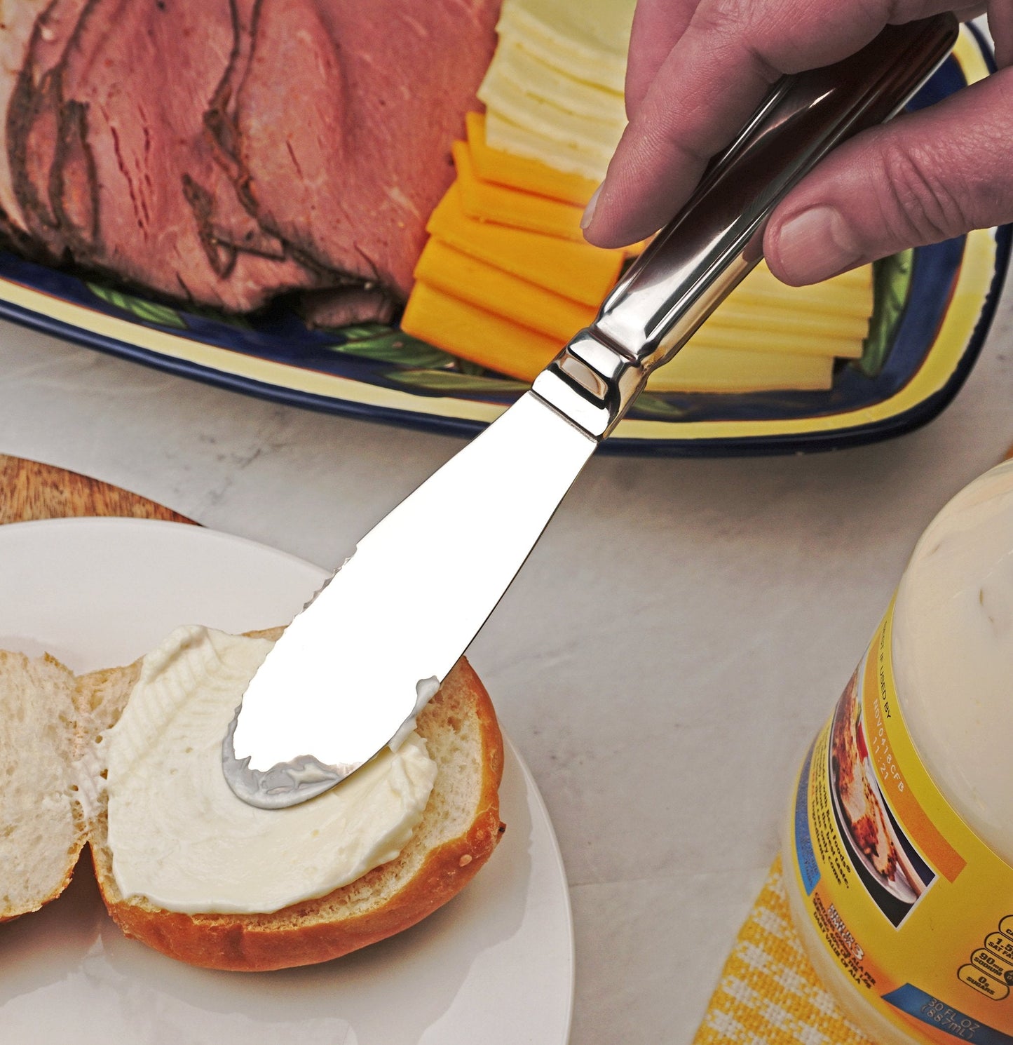 RSVP International Endurance Kitchen Collection Condiment Utensils, Spreader,Silver
