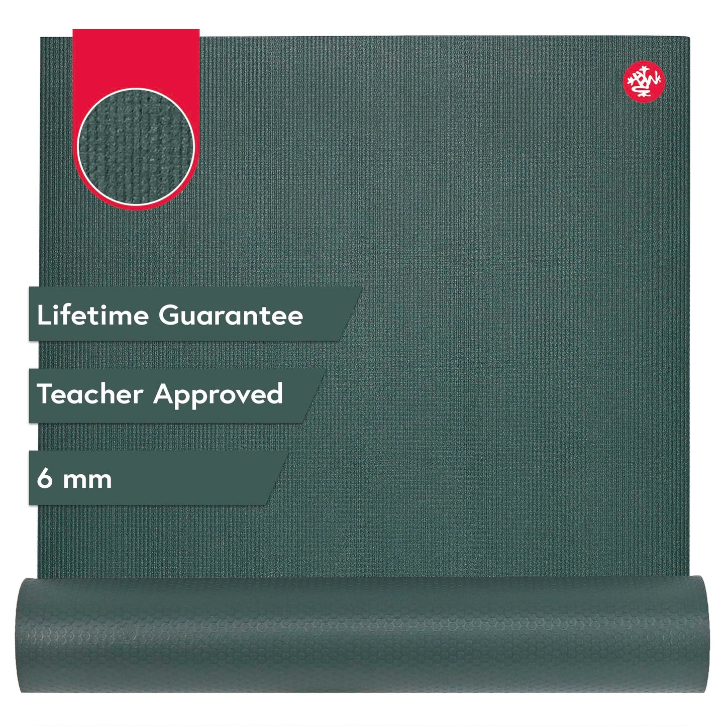 Manduka Unisex Adult YOGA AND PILATES Mat - Black Sage, 6 mm