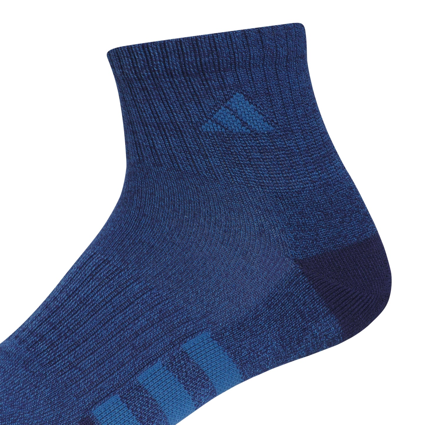 adidas Mens Cushioned Quarter Ankle Socks (3 Pairs) Durable & Comfortable
