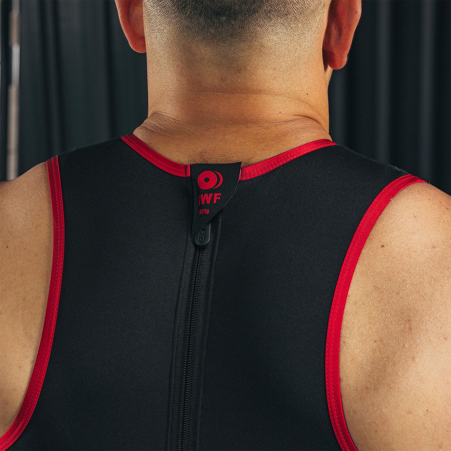 SBD Men’s Weightlifting Singlet – IWF Approved, Compression Fit for Olympic Lifting, Powerlifting & Strength Training