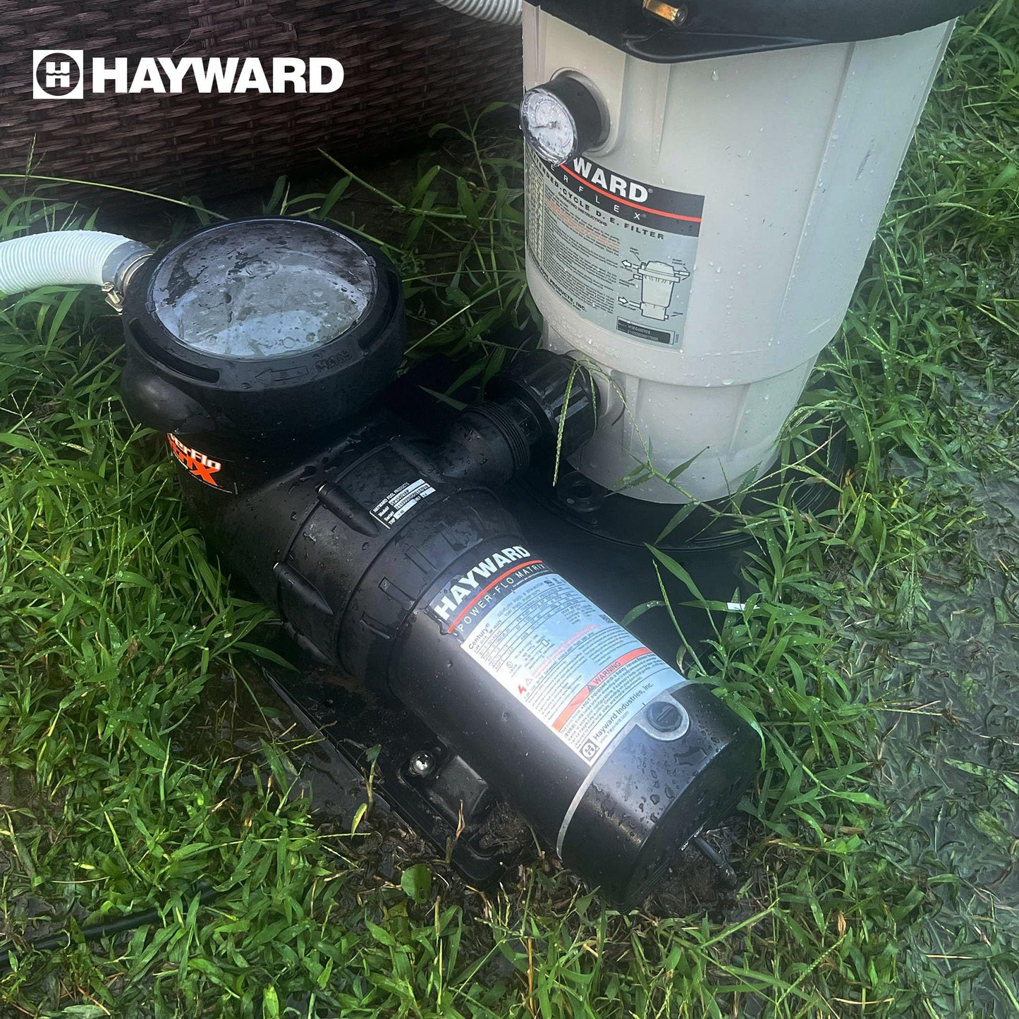 Hayward W3SP1593 PowerFlo Matrix Above Ground Pool Pump, 1.5 HP