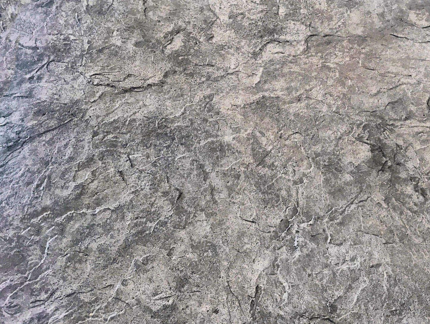 Walttools Seamless Concrete Stamp Pennsylvania Slate Texturing Skin Set Authentic Decorative Pattern - Concrete, Cement, Overlay (4 piece/Small)