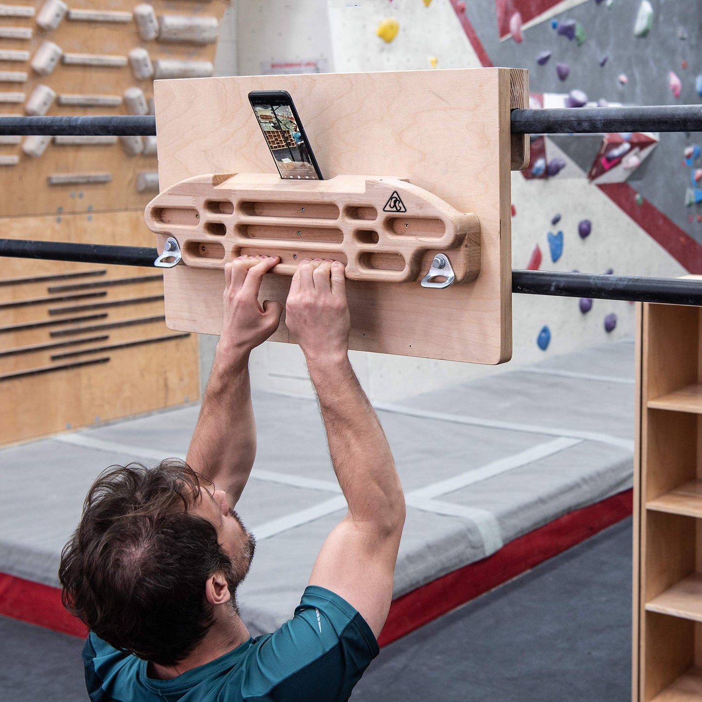 Danger Buddies USA-Made Wood Hangboards - The Ultimate Wooden Rock Climbing Hangboards/Fingerboards (BuddyBoard)