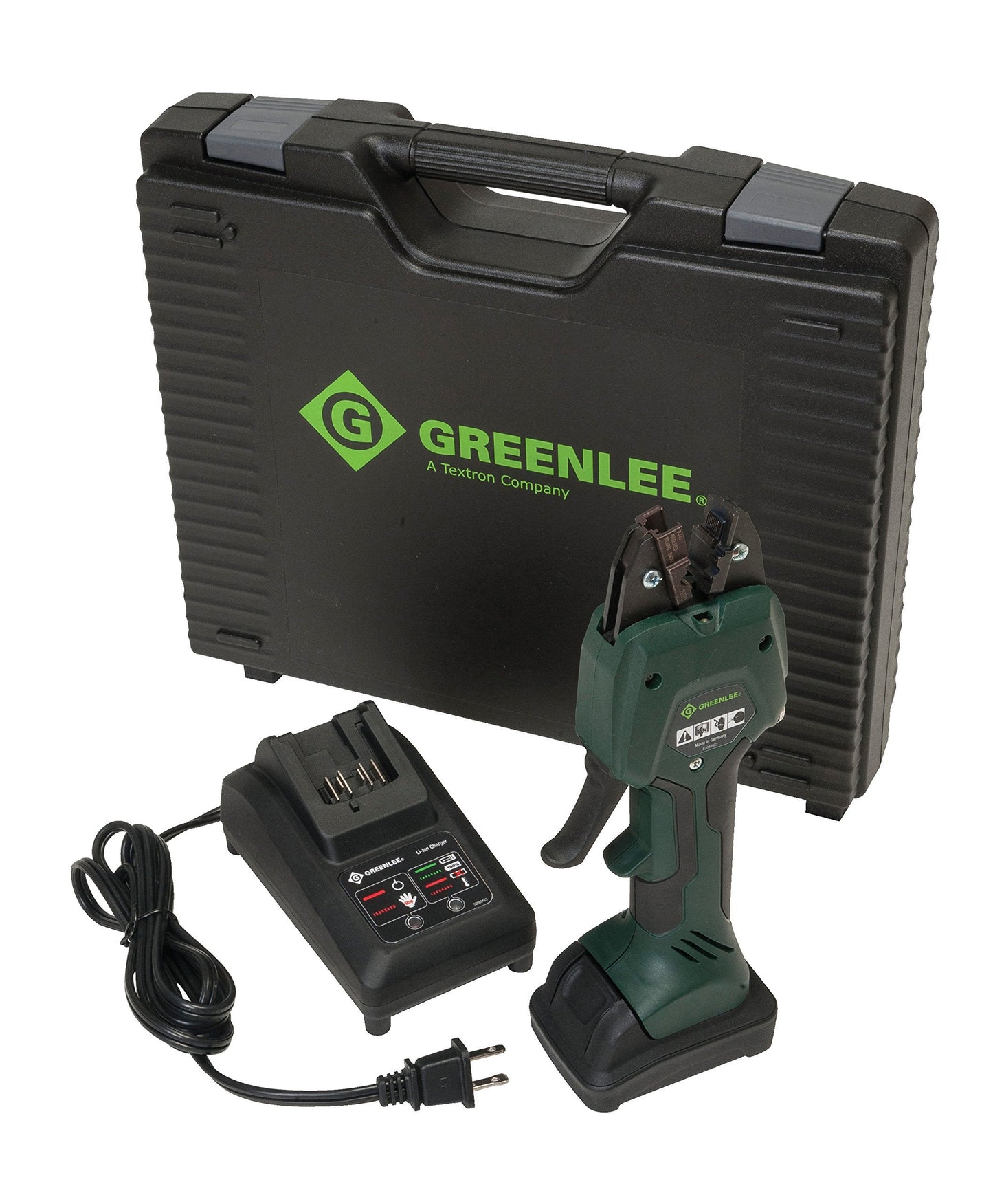 Greenlee EK50ML13811 Micro Crimping Tool Kit with 13.8mm JAW, 110V, Black