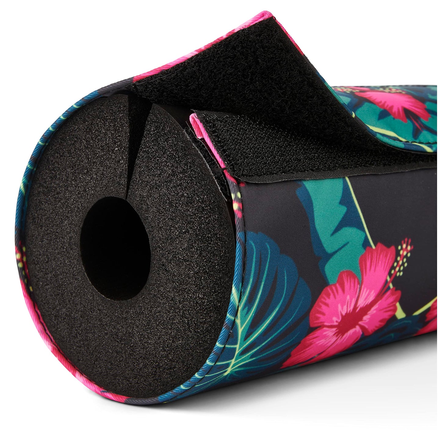 Harbinger Hip Thrust Bar Pad for Doing Hip Thrusters at Home and in The Gym for Olympic and Standard Bars - Floral