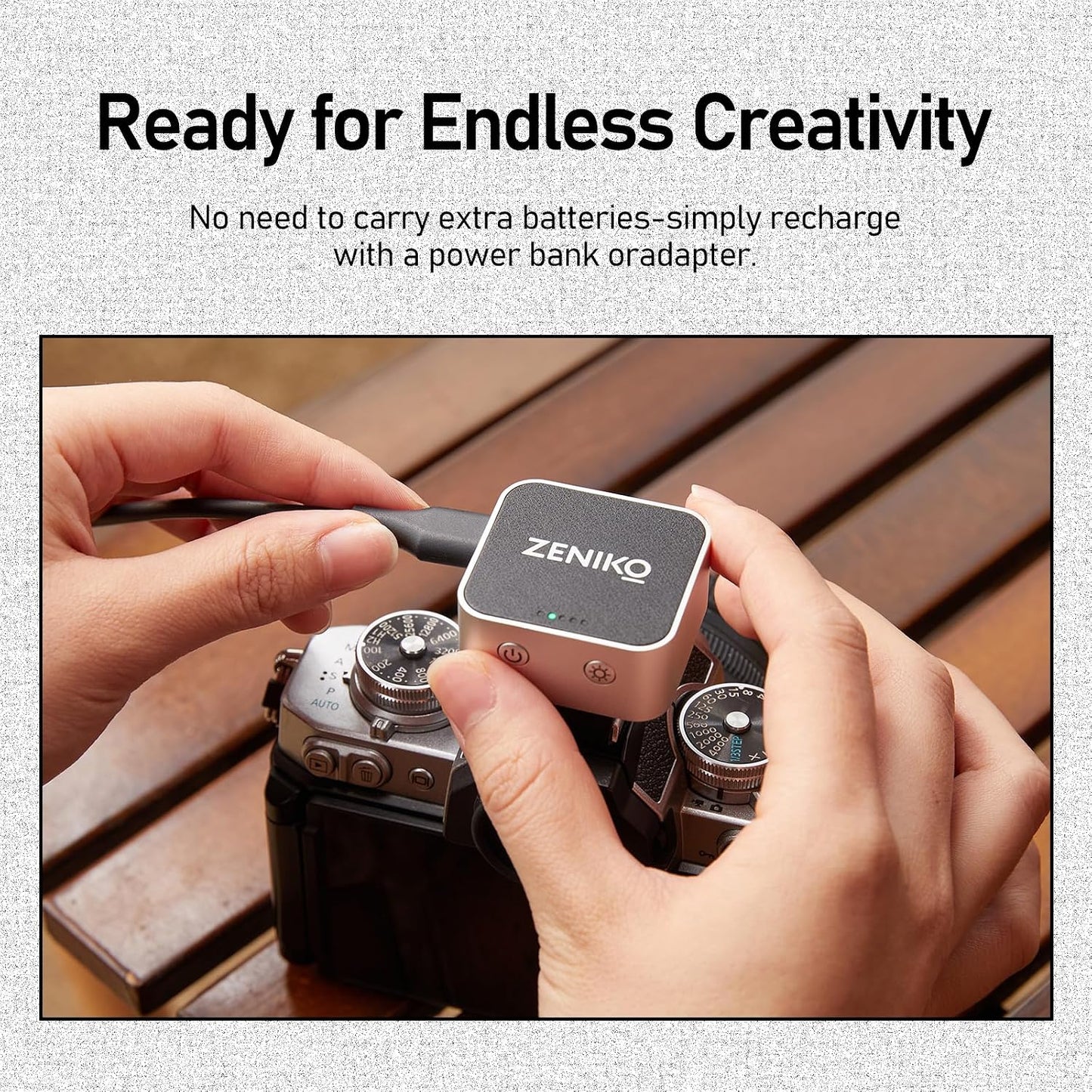 ZENIKO ZF04 zv1/Fuji 2 372 6500K 3s Mini Camera Flash Speedlite for Canon/Nikon/Sony - Power Levels, Full Power