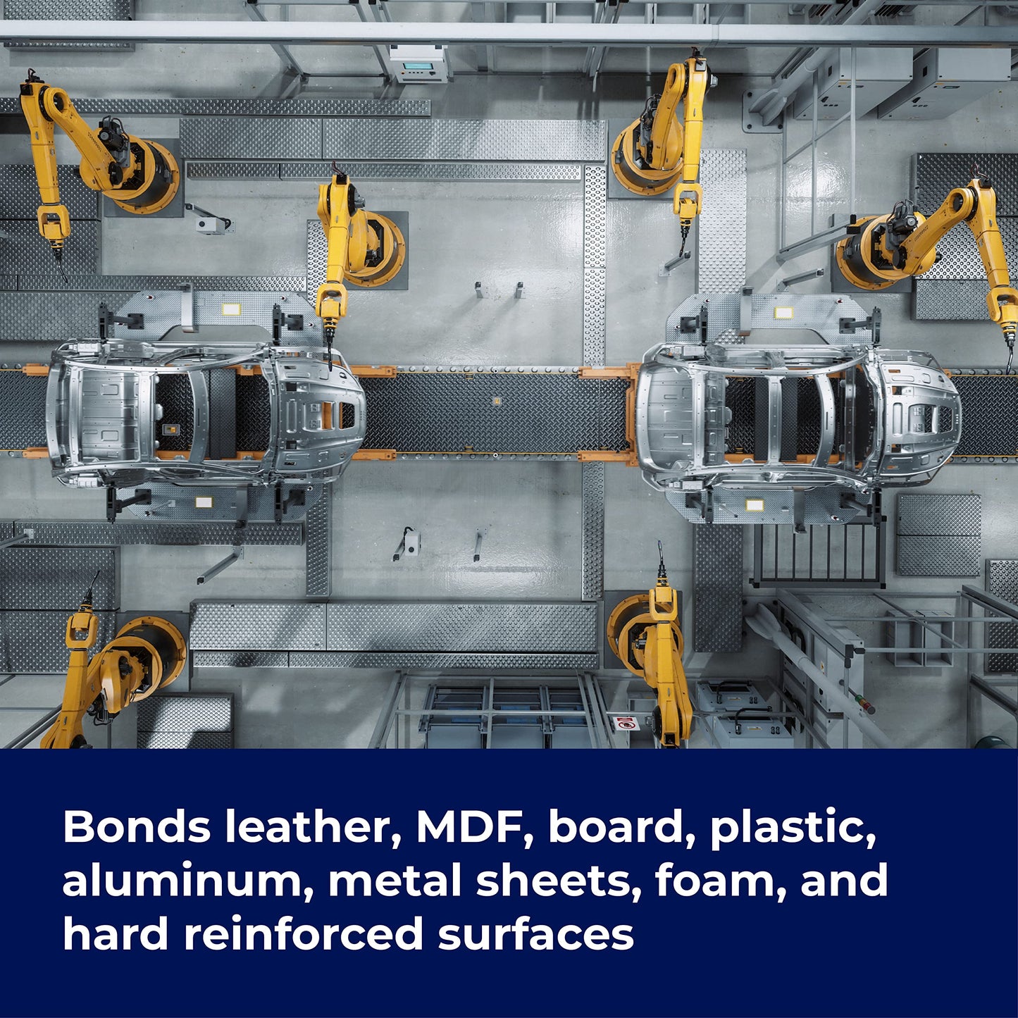 ASA High Strength Pressure Sensitive Hot Melt for Product Assembly. Bonds Leather, Wood, Plastic, Aluminum, Metal, Foam. Ideal for Large Surface Bonding | High Heat Resistant. 35 lbs