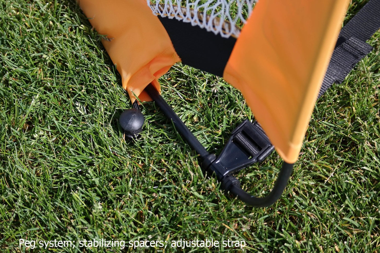 PUGG 6 Foot Pop Up Soccer Goal, Portable Training Football Knitted Poly Net Equipment, The Original Pickup Game Goal, Includes Two Goals & Bag