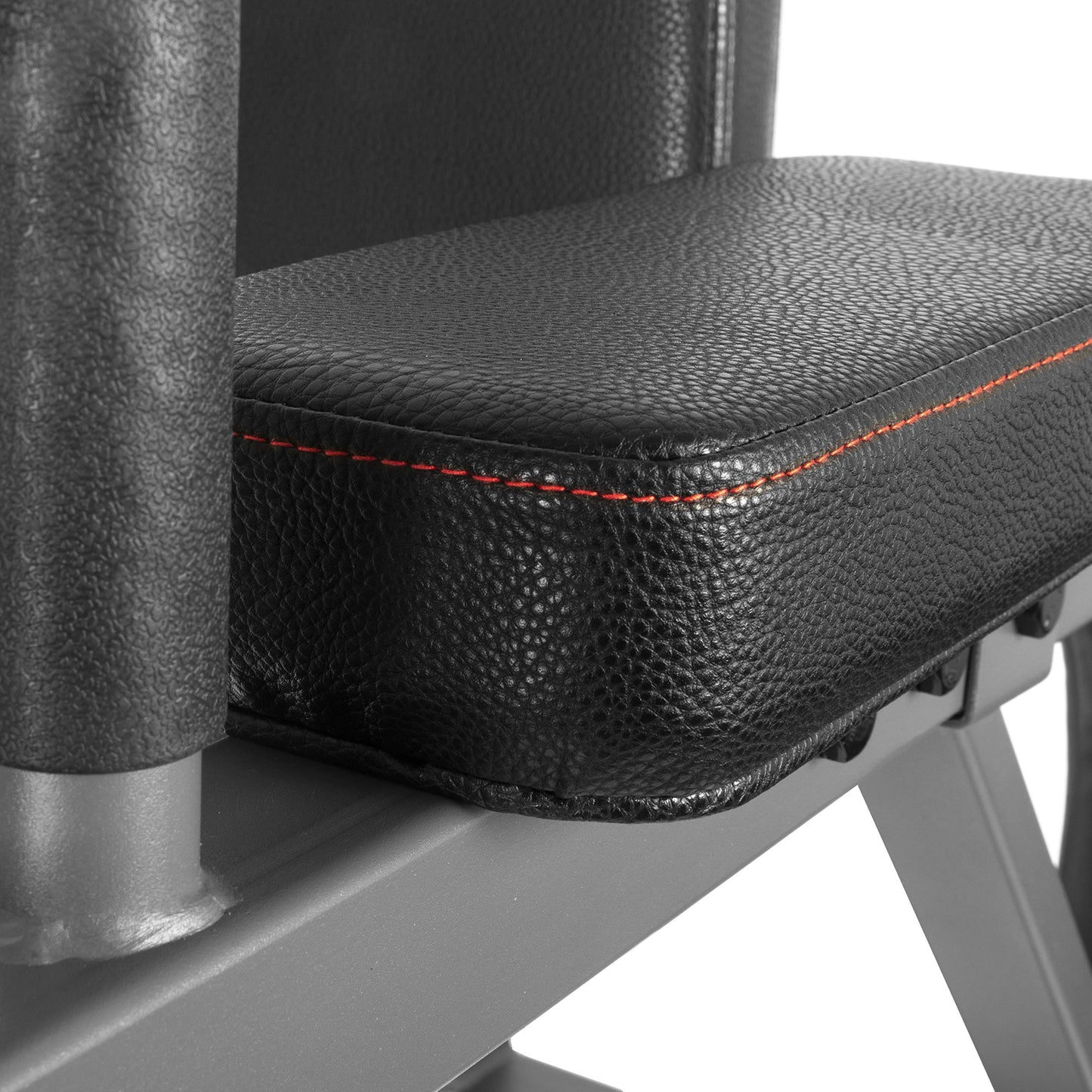 XMARK Captain's Chair with Dip Stand and Push Up Station, Commercial Vertical Knee Raise, Dip Station and Pushup Stand (Black)