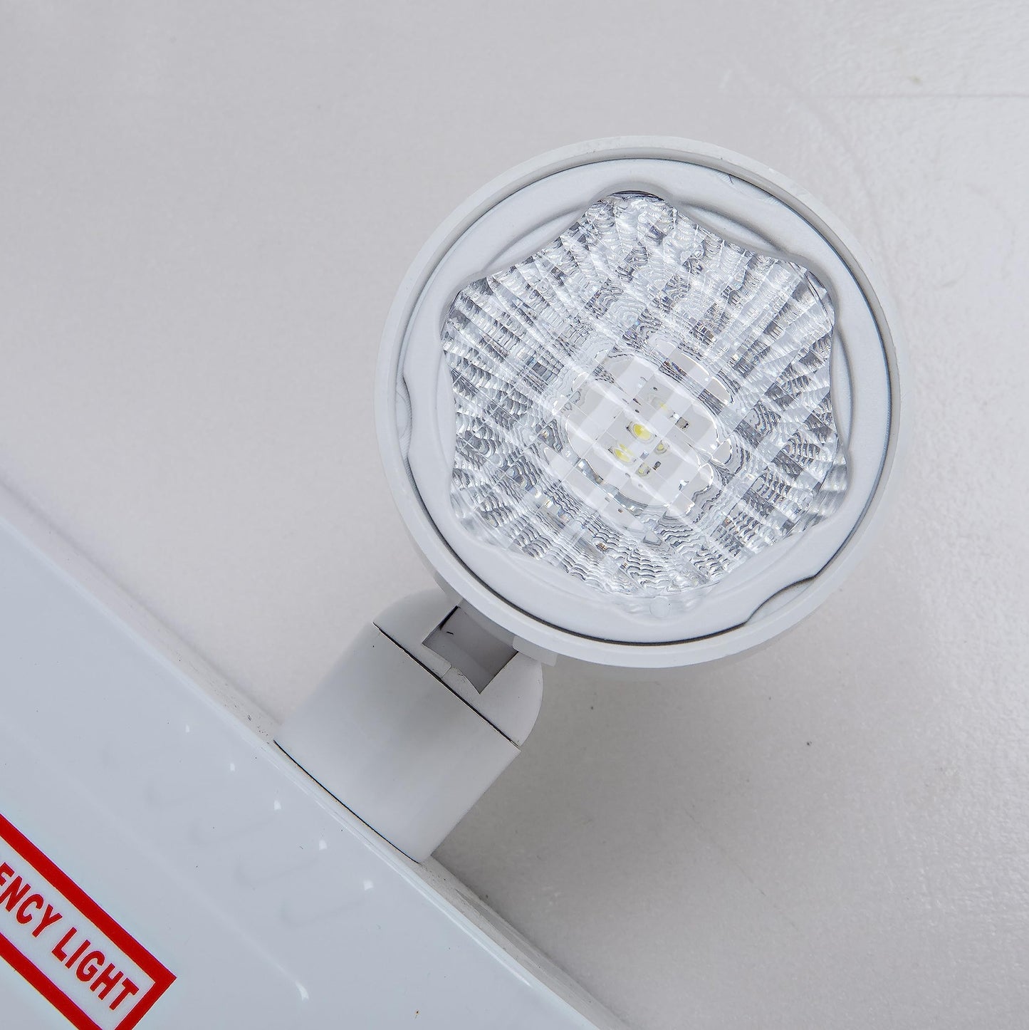 TANLUX Steel Housing Emergency Lights with Remote Capabilities, Battery Pack, Commercial Battery Unit Emergency Lights with 2 by 2 watts Head, Up to 4 Hours Emergency Duration Time
